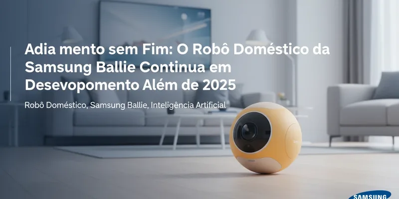 Adiamento sem Fim: O Robô Doméstico da Samsung Ballie Continua em Desenvolvimento Além de 2025