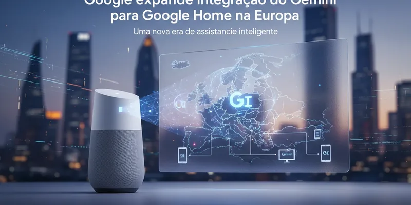 Google expande integração do Gemini para Google Home na Europa