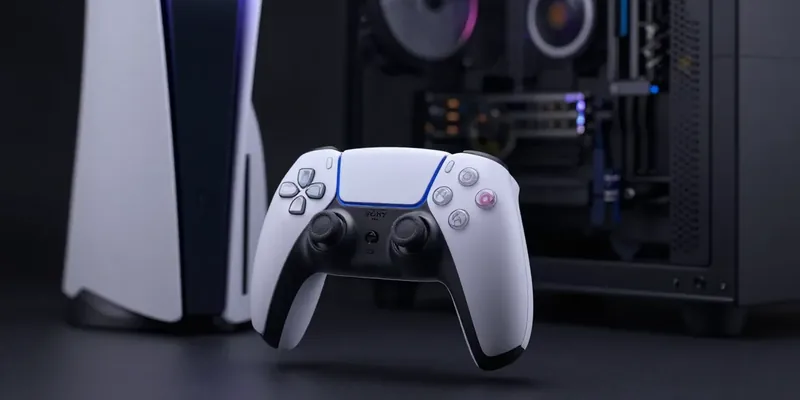 PCs ganham controle PS5 sem fio com gatilhos adaptáveis e áudio nativo