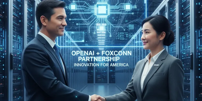 Parceria Inovadora: OpenAI e Foxconn Unem Forças para Revolucionar a Infraestrutura de IA nos EUA