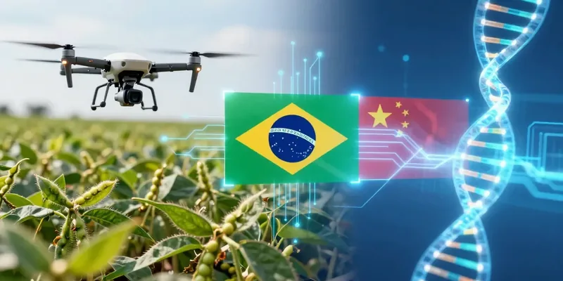 Brasil e China firmam parcerias em IA para saúde e agronegócio