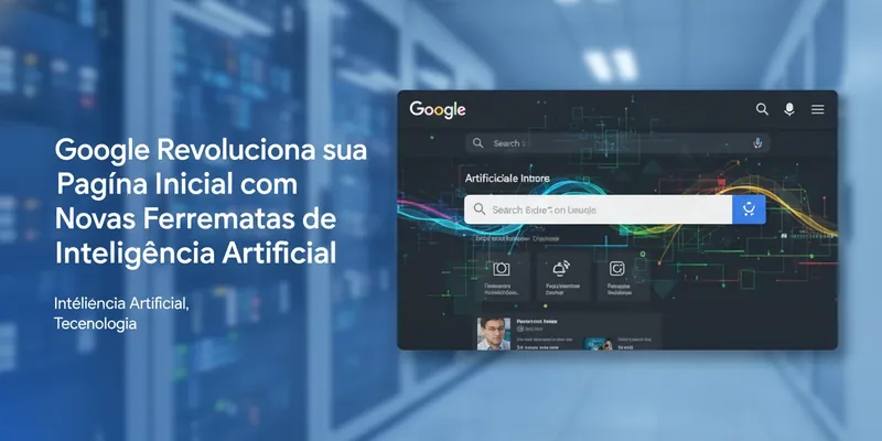 Google Revoluciona sua Pagina Inicial com Novas Ferramentas de Inteligencia Artificial