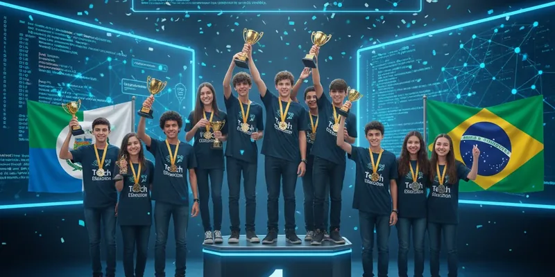 Paraná Lidera Revolução da IA nas Escolas: 65 Medalhas na Olimpíada Nacional e o Futuro da Educação Tecnológica no Brasil