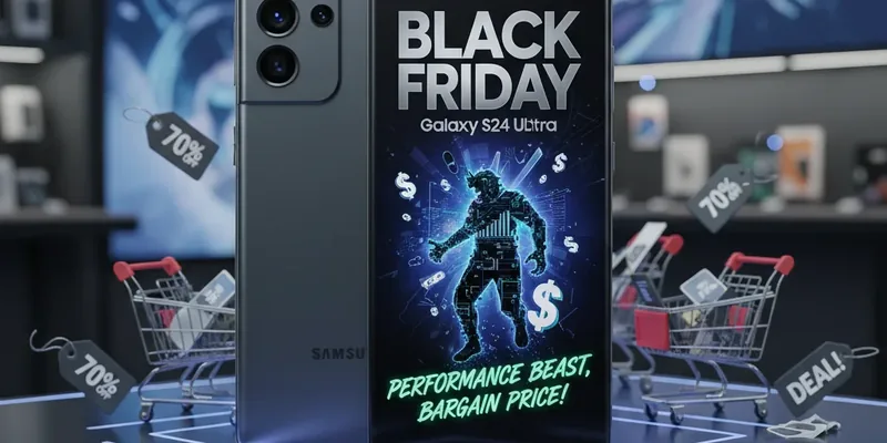 Black Friday: Galaxy S24 Ultra – O Monstro de Desempenho que Virou Pechincha!