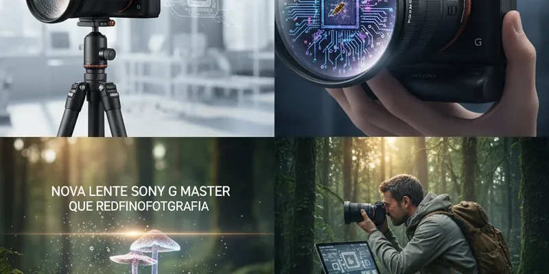 Desvende o Invisível: A Nova Lente Sony G Master que Redefine a Macrofotografia
