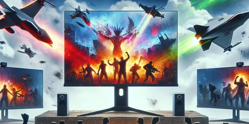 KBM! Gaming Desperta a Fúria Gamer: Monitores de Elite Acessíveis para Dominar o Campo de Batalha Virtual
