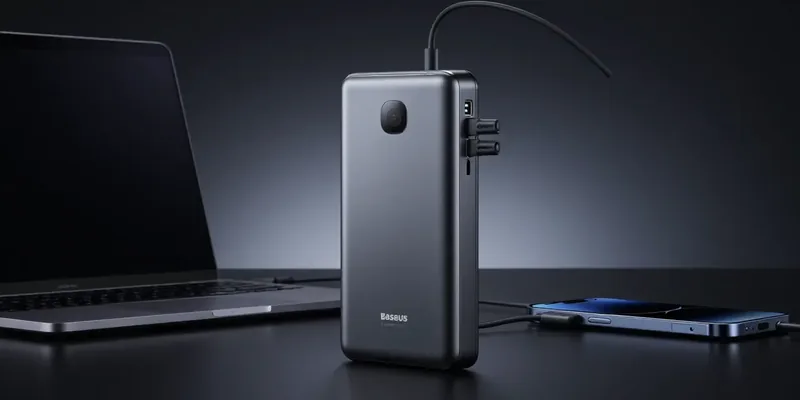 Baseus EnerGeek GP12: Power Bank de 20.800 mAh e 145 W Revolucionam o Carregamento Simultâneo de Notebooks e Smartphones