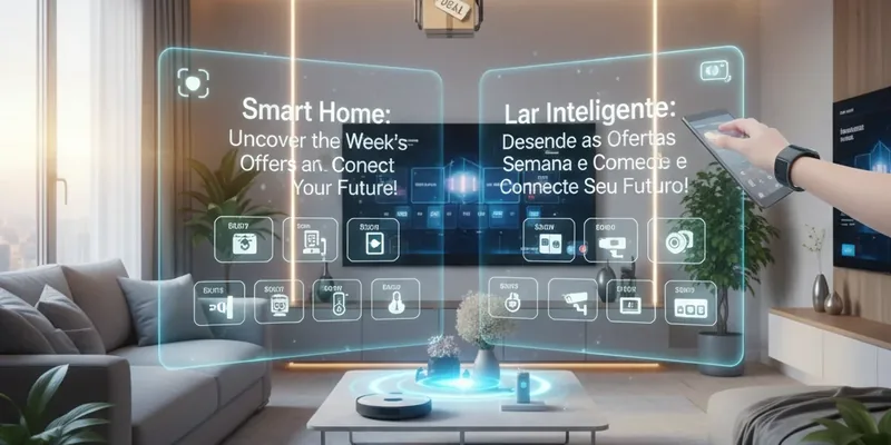 Lar Inteligente: Desvende as Ofertas da Semana e Conecte Seu Futuro!