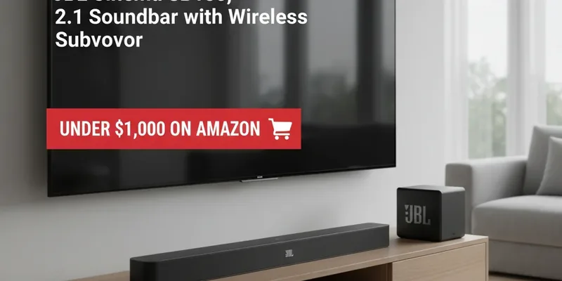 **Black Friday: JBL Cinema SB180, a soundbar 2.1 com subwoofer sem fio por menos de R$ 1.000 na Amazon**
