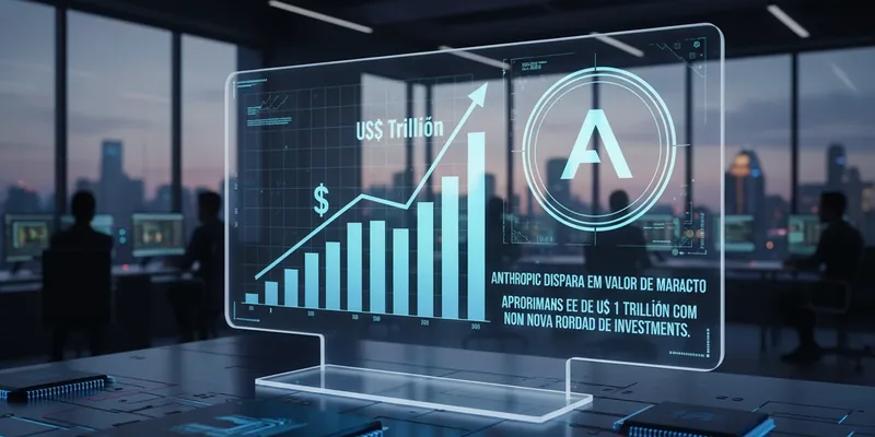 Anthropic Dispara em Valor de Mercado e Se Aproxima de US$ 1 Trilhão com Nova Rodada de Investimentos