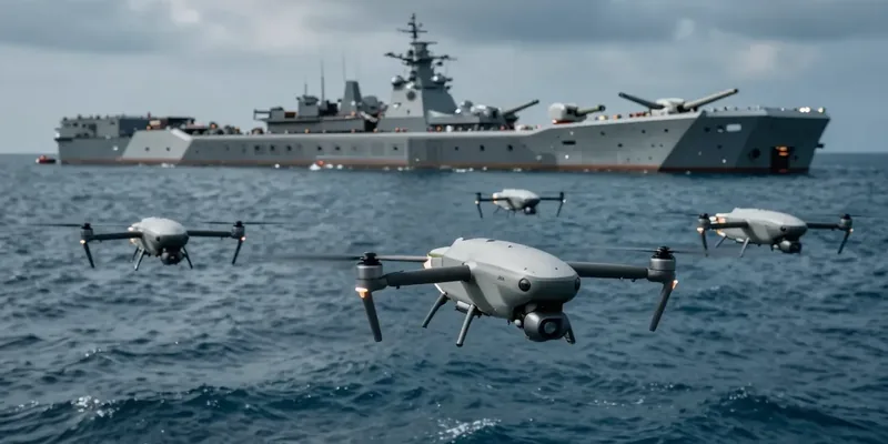 Fortalezas Robóticas Autônomas: China Quer Defender Ilhas no Mar da China Meridional com Enxames de Drones e IA Embutida