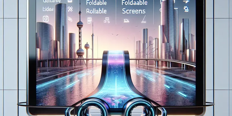 **MWC 2025: O Futuro da Tecnologia se Revela em Telas Dobráveis, Roláveis e Triplas!**
