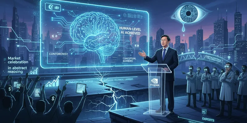 A controversa afirmação da Nvidia sobre inteligência artificial em nível humano