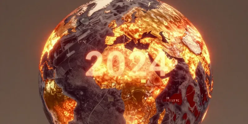 Relatório da OMM confirma 2024 como o ano mais quente da história, superando 1,5°C pela primeira vez