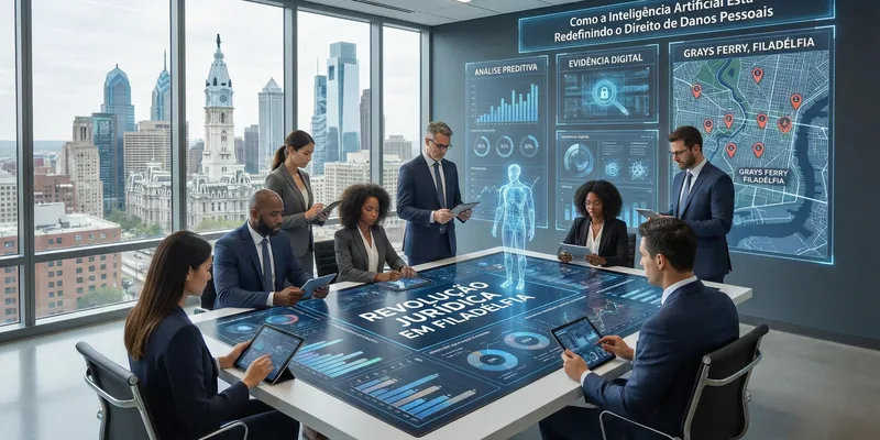 Revolução Jurídica em Filadélfia: Como a Inteligência Artificial Está Redefinindo o Direito de Danos Pessoais