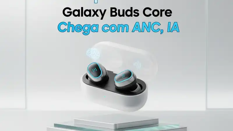 Samsung Desafia o Impossível: Galaxy Buds Core Chega com ANC, IA e Preço de Cair o Queixo!