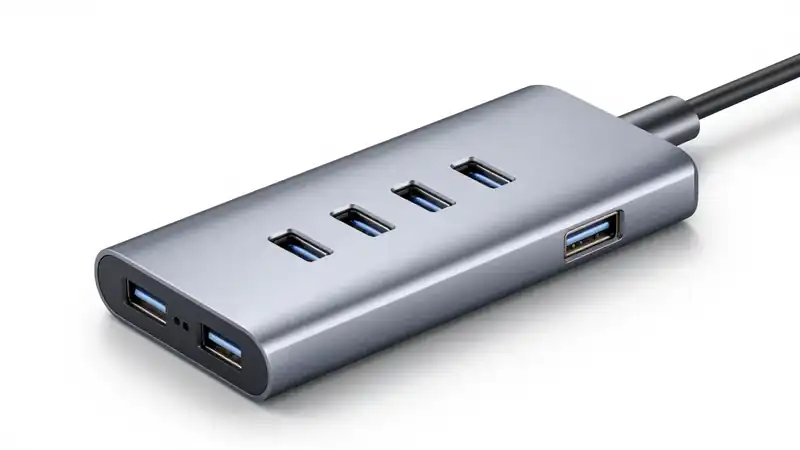 Hub USB-C 5 em 1: Amplie Conexões e Carregue em Alta Velocidade por Apenas R$115