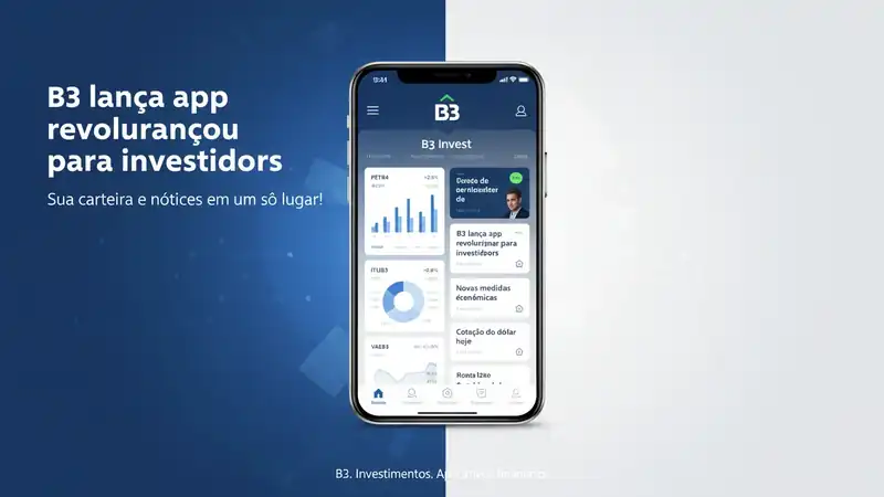 B3 lança app revolucionário para investidores: sua carteira e notícias em um só lugar!