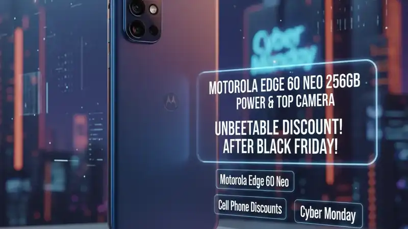 Motorola Edge 60 Neo 256GB: Potência e Câmera de Ponta com Desconto Imperdível Após a Black Friday!
