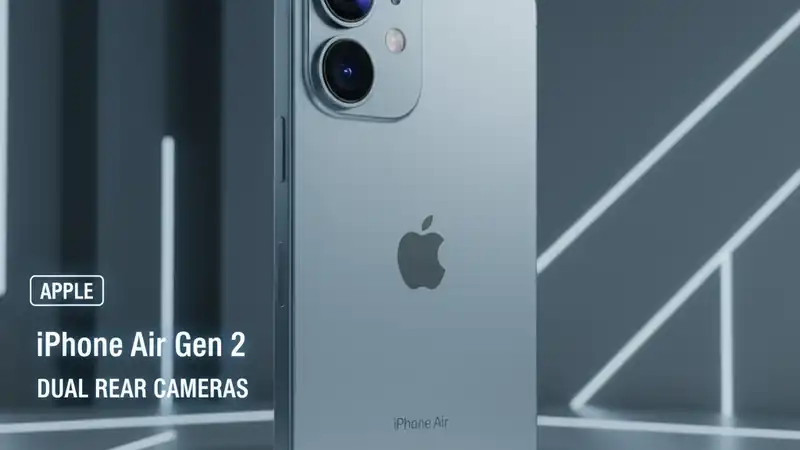 Novas Lentes no Horizonte: iPhone Air de Segunda Geração Pode Chegar com Dupla Câmera Traseira