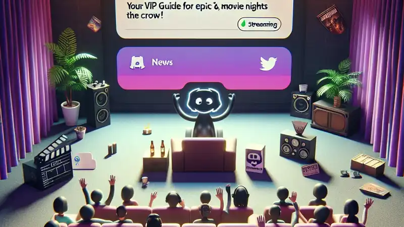 Discord no Sofá: Seu Guia VIP para Noites de Cinema Épicas com a Galera!
