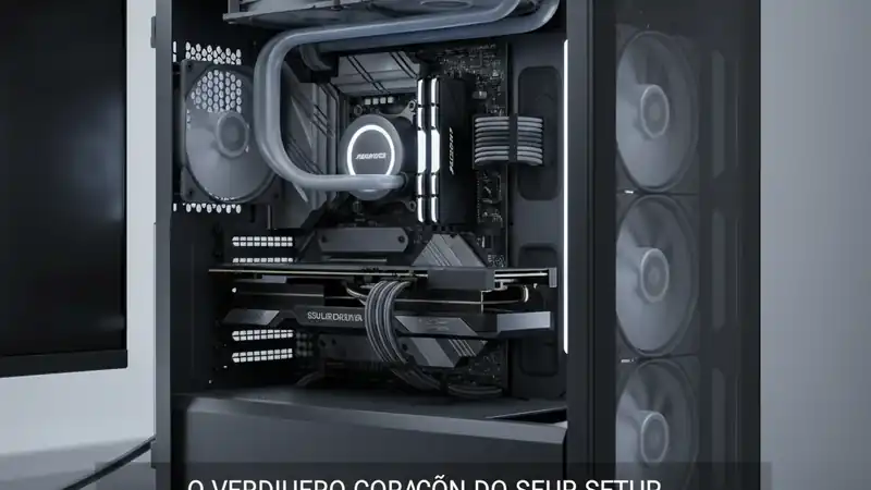 Gabinete Gamer: O Verdadeiro Coração do Seu Setup (Muito Além das Luzes RGB!)