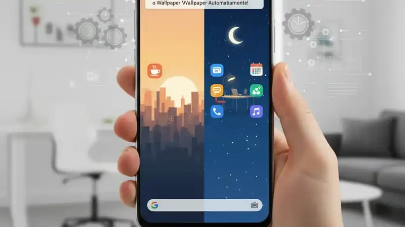 Android em Sintonia com o Seu Dia: Personalize o Wallpaper Automaticamente!