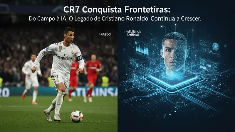 CR7 Conquista Fronteiras: Do Campo à IA, O Legado de Cristiano Ronaldo Continua a Crescer