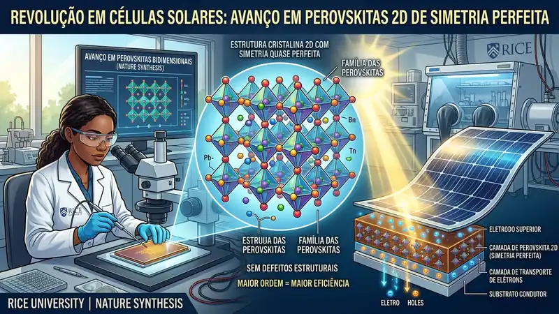 Cristais quase "perfeitos" que podem transformar painéis solares em escala global