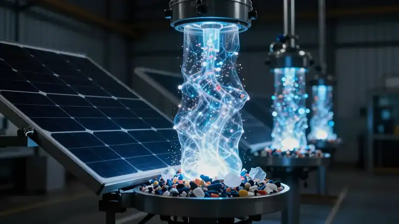 Do Lixo ao Hidrogênio: A Revolução Solar que Transforma Plástico em Combustível Limpo