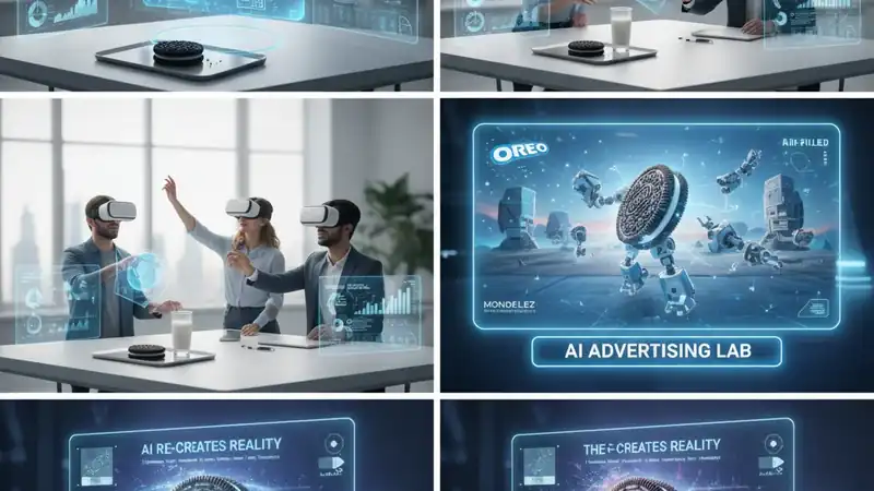 Oreo na Era da IA: Como a Inteligência Artificial Vai Rechear Seus Próximos Comerciais (e o Debate sobre o Real)