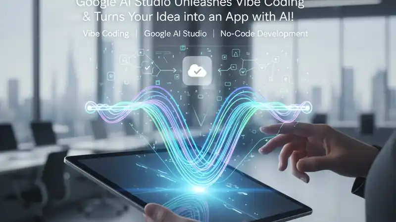 Silencie o Código: O Google AI Studio Libera o Vibe Coding e Transforma Sua Ideia em App com IA!