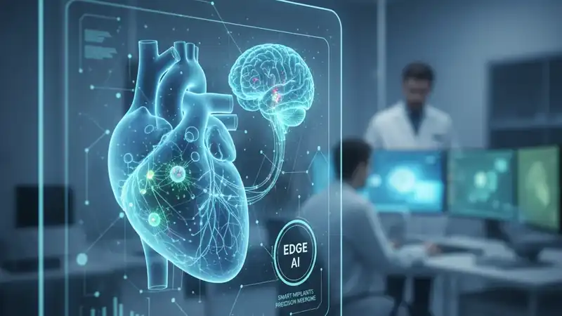 Revolucionando a Medicina: O Futuro dos Implantes Inteligentes com IA de Borda