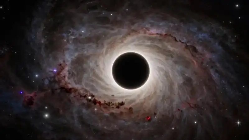 Hubble Desafia o Sol: O Registro Raro de um Pontinho Negro em Corrida Cósmica