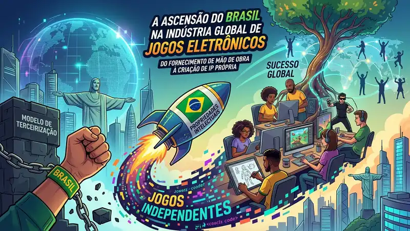 Do Outsourcing ao Game Changer: A Nova Era da Indústria de Jogos no Brasil