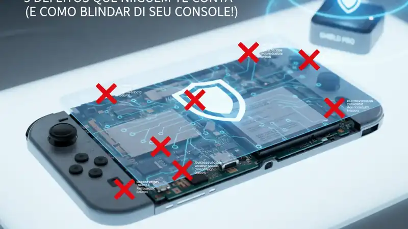 Os Segredos Sombrios do Nintendo Switch: 5 Defeitos Que Ninguém Te Conta (e Como Blindar o Seu Console)!