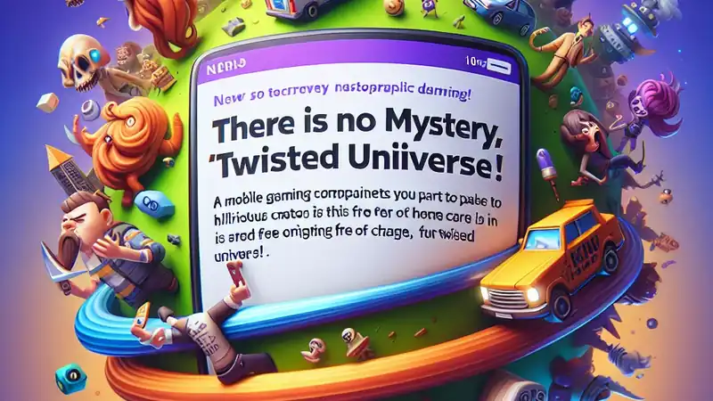 **Epic Games Mobile te Convida para um Caos Hilário e Gratuito em "There Is No Game: Wrong Dimension"!**
