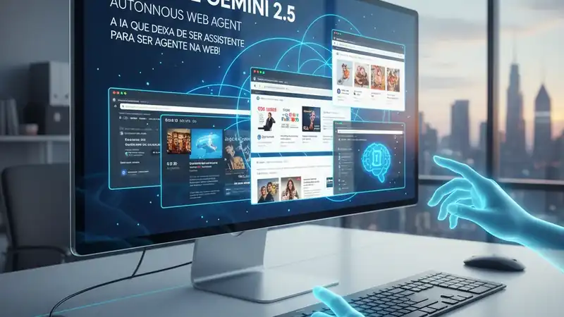 Google Gemini 2.5 Computer Use: A IA Que Deixa de Ser Assistente Para Ser Agente na Web!