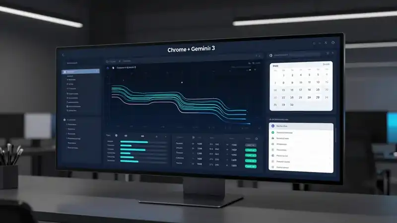 Chrome + Gemini 3: quando o navegador vira assistente e orquestrador de tarefas complexas