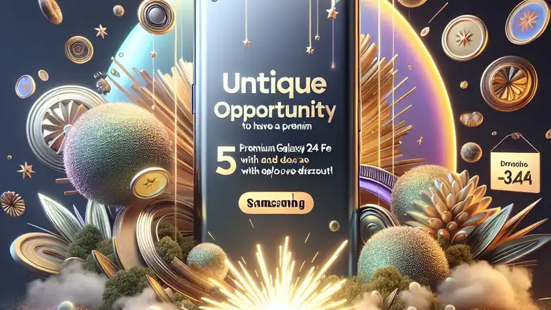 ## Galaxy S24 FE: Oportunidade Única de Ter um Premium com Desconto Explosivo!
