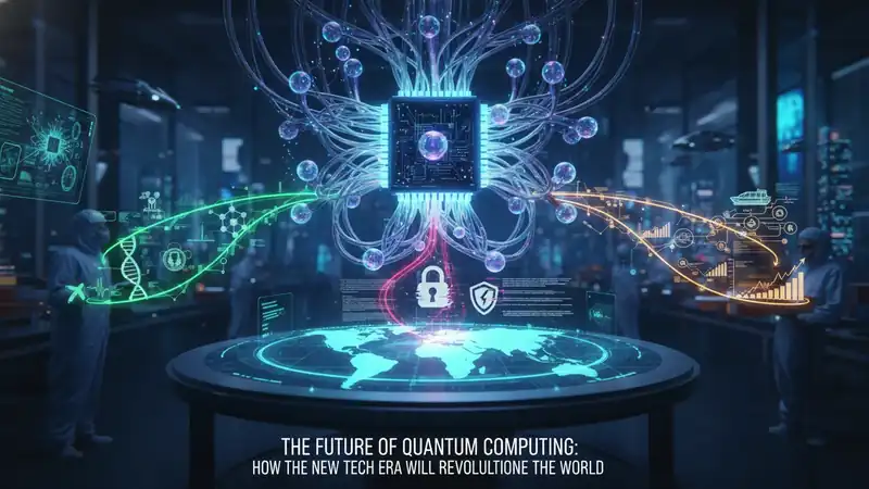 O Futuro da Computação Quântica: Como a Nova Era Tecnológica Vai Revolucionar o Mundo