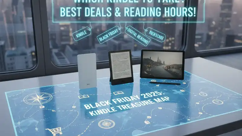 Black Friday 2025: Qual Kindle Levar? Seu Mapa do Tesouro para As Melhores Ofertas e Horas de Leitura!