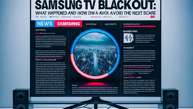 ## Apagão nas TVs Samsung: O Que Aconteceu e Como Evitar o Próximo Susto?
