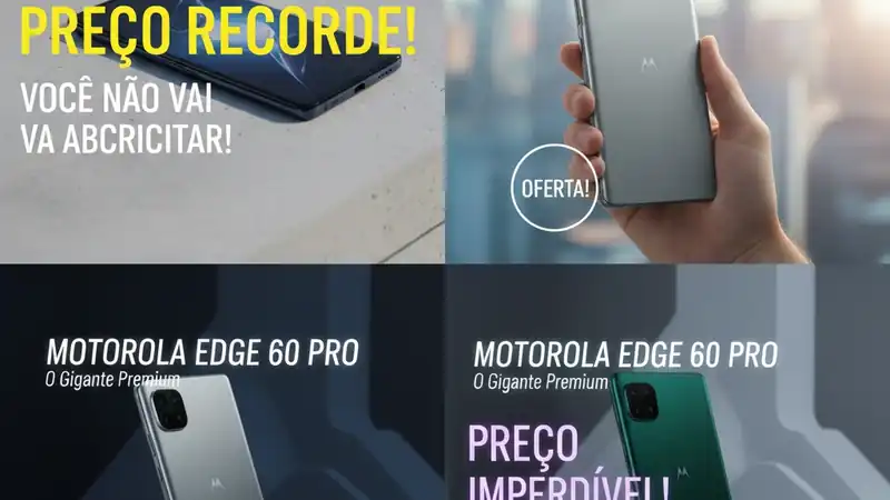 Motorola Edge 60 Pro: O Gigante Premium Atinge Preço Recorde e Você NÃO Vai Acreditar!