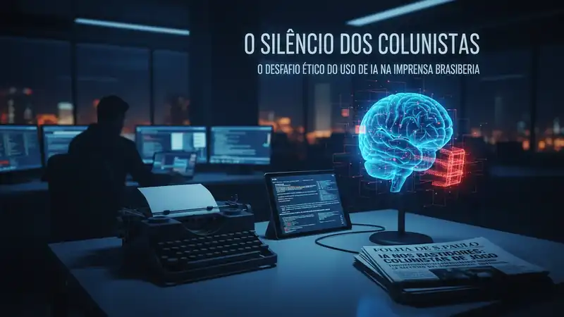 O silêncio dos colunistas: o desafio ético do uso de IA na imprensa brasileira