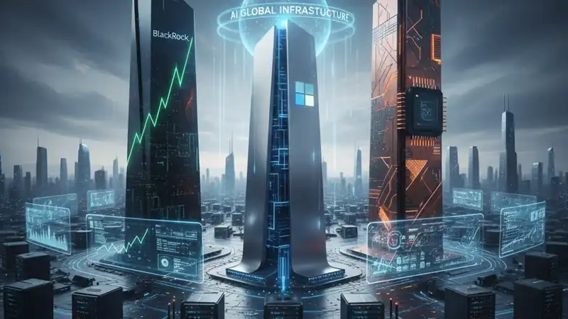 Três Titãs, US$ 40 Bilhões: BlackRock, Microsoft e Nvidia Unem Forças para Dominar a Infraestrutura Global de IA