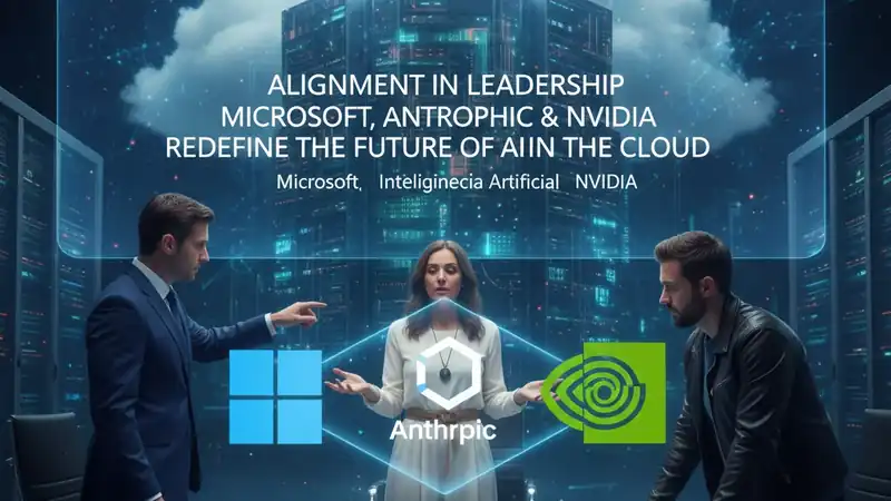 Aliança de Liderança: Microsoft, Anthropic e NVIDIA Redefinem o Futuro da Inteligência Artificial na Nuvem