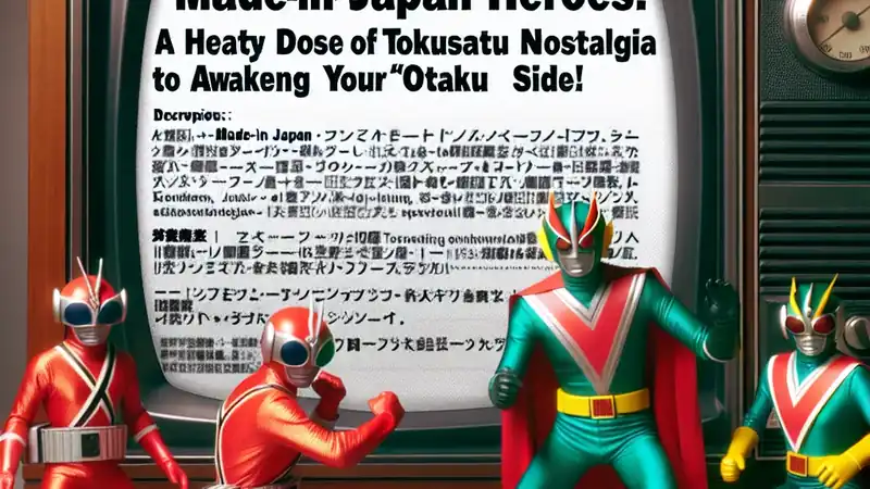 **Heróis Made in Japan: Uma Dose Cavalar de Nostalgia Tokusatsu para Despertar o Seu Lado Otaku!**
