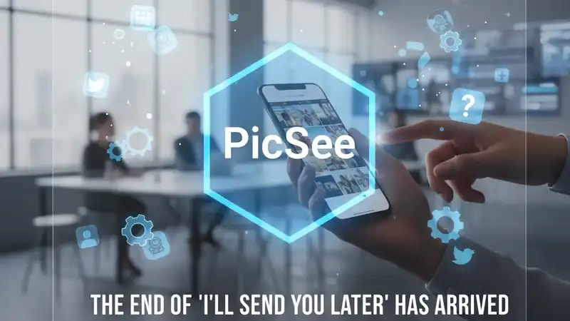 PicSee: O Fim do "Depois Eu Te Mando" Chegou – Mas Quem Decide o Que é Compartilhado?