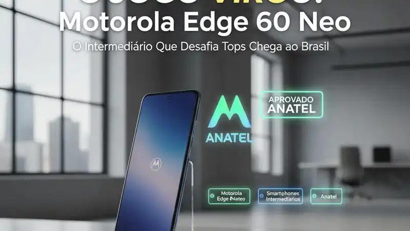 O Jogo Virou! Anatel Libera o Motorola Edge 60 Neo: O Intermediário Que Desafia Tops Chega ao Brasil